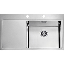 ALVEUS PURE 50R KMB матовая сталь мойка 1103653