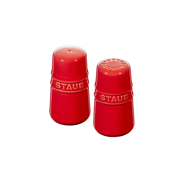 STAUB 40511-808 набор солонка и перечница вишневый