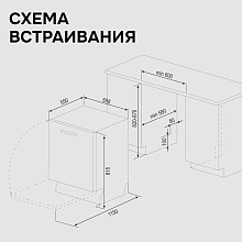 ZIGMUND & SHTAIN DW 310.6 посудомоечная машина нержавеющая сталь