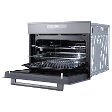 KORTING OKB 3250 GBXGR MW духовой шкаф серый/черная сталь