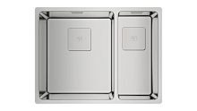 TEKA FLEXLINEA RS15 2B 580 3½ SQ W/OVF SP мойка нержавеющая сталь
