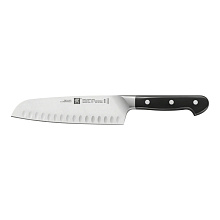 ZWILLING PRO нож сантоку 180 мм черный