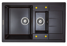 ECOSHTEIN RECHTECK 781.5 кухонная мойка мокко