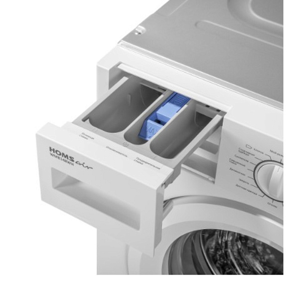 HOMSair WMB148WH стиральная машина белый