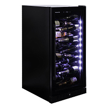 DUNAVOX DX-70.258B винный шкаф черный