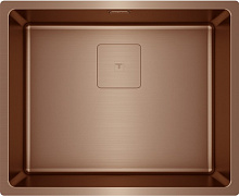 TEKA FLEXLINEA RS15 50.40 SQ PVD COPPER мойка нержавеющая сталь