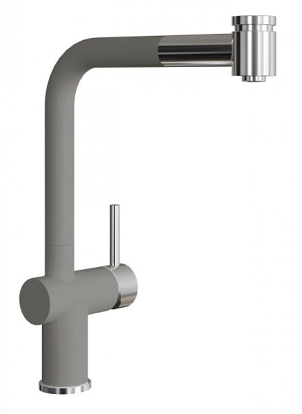 FLORENTINA ПАЛЕРМО смеситель серый шелк