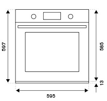 BERTAZZONI F6011MODELC духовой шкаф медь