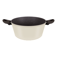 MAUNFELD FILIGRANA EDDA FG20EDD01CS кастрюля с крышкой 20 см бежевый