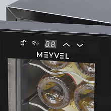 MEYVEL MV12-TBD1 винный шкаф черный