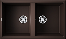 OMOIKIRI TEDORI 86-2-DC мойка темный шоколад