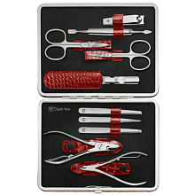 ZWILLING INOX маникюрный набор 10 пр. красный