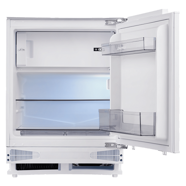 MAUNFELD MBF88SWGR Inverter холодильник белый