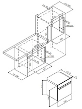 GRAUDE BK 60.2 EL духовой шкаф бежевый