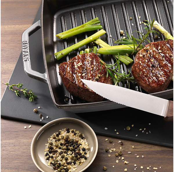 STAUB 12012806 сковорода-гриль 28 см вишневый