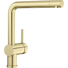 BLANCO LINUS satin gold смеситель золотой