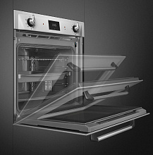 SMEG SOP6900TX духовой шкаф серебристый