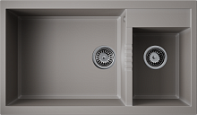 OMOIKIRI TEDORI 86-2-LB-GR мойка leningrad grey