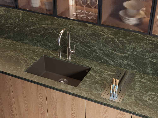 OMOIKIRI OKAWA 2 PLUS-GB смеситель черный