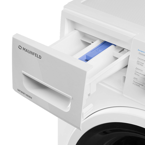 MAUNFELD MFWM148WH стиральная машина белый