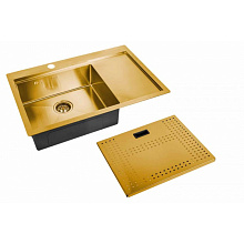 ZORG ZM N-7852-L BRONZE мойка бронза