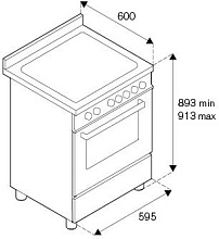 BERTAZZONI MAS64L1ENET2 варочный центр матовый черный