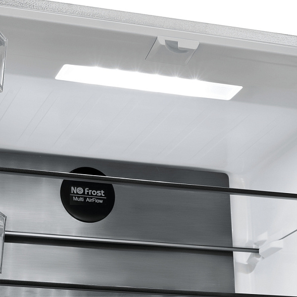 MAUNFELD MFF183NFWE холодильник белый