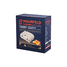 MAUNFELD MF-1436WH вафельница белый