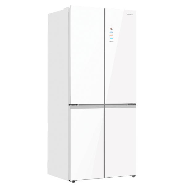 MAUNFELD MFF190NFDPW холодильник белый