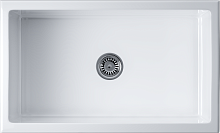 OMOIKIRI MIKURA 76-WH Glossy мойка белый