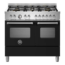 BERTAZZONI MAS106L2ENET варочный центр черный матовый