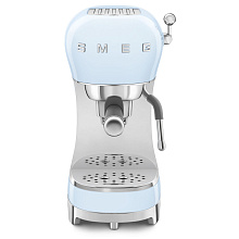 SMEG ECF02PBEU кофемашина пастельный голубой