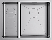 OMOIKIRI TAKI 58-2-UIF-IN-R мойка нержавеющая сталь