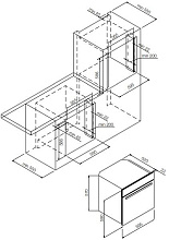 GRAUDE BE 60.0 C духовой шкаф бежевый