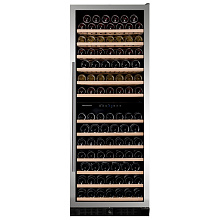 Dunavox DX- 108.330DSS встраиваемый винный шкаф серебристый