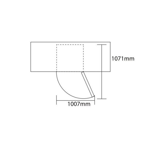 KORTING KNFC 62980 GN холодильник черный
