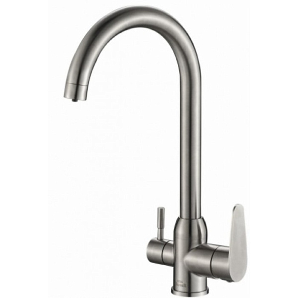 ZORG SH 723 INOX смеситель нержавеющая сталь