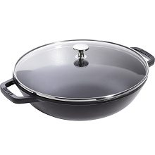STAUB 1312923 вок 30 см черный