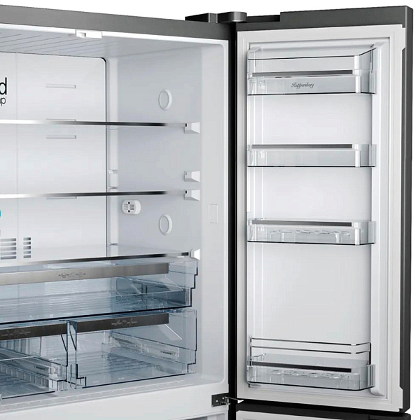 KUPPERSBERG NMFV 18591 B Bronze холодильник черный/бронза