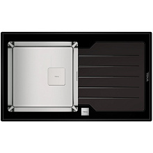TEKA DIAMOND RS15 1B 1D 86 REV 2 AUTO WST BLACK мойка черный