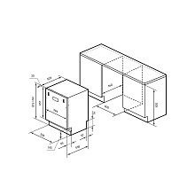 Lex PM 6073N посудомоечная машина
