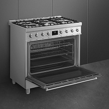 SMEG C9GMX2 варочный центр нержавеющая сталь