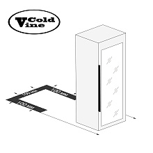 COLD VINE C6-TBSF1 винный шкаф черный