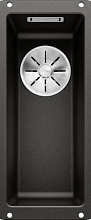 BLANCO SUBLINE 160-U Premium SILGRANIT PuraDur мойка черный