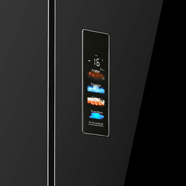 MAUNFELD MFF190NFDB холодильник черный