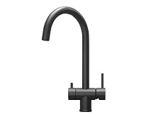 GRANULA KS-7104 смеситель черный матовый