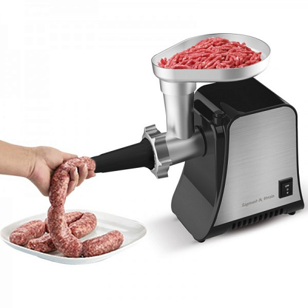 ZIGMUND & SHTAIN ZMG-042 мясорубка черный/нержавеющая сталь