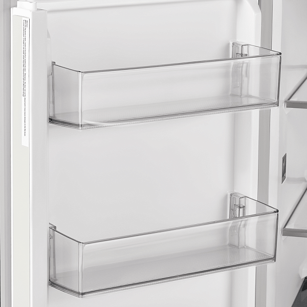 MAUNFELD MFF190NFDPW холодильник белый