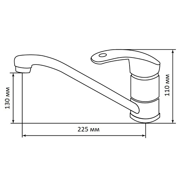 LEX SALTO SAND смеситель бежевый