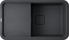 OMOIKIRI TASOGARE 86-BL мойка черный